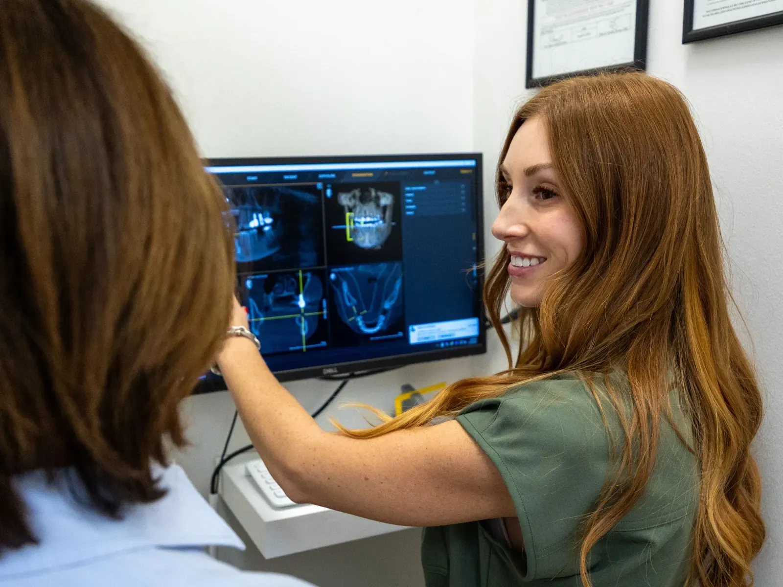 Close clinical detail of precise dental treatment at Refined Smiles